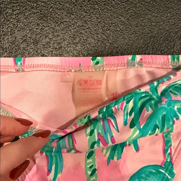 Lilly Pulitzer Pink and Green Bikini - Picture 2 of 3